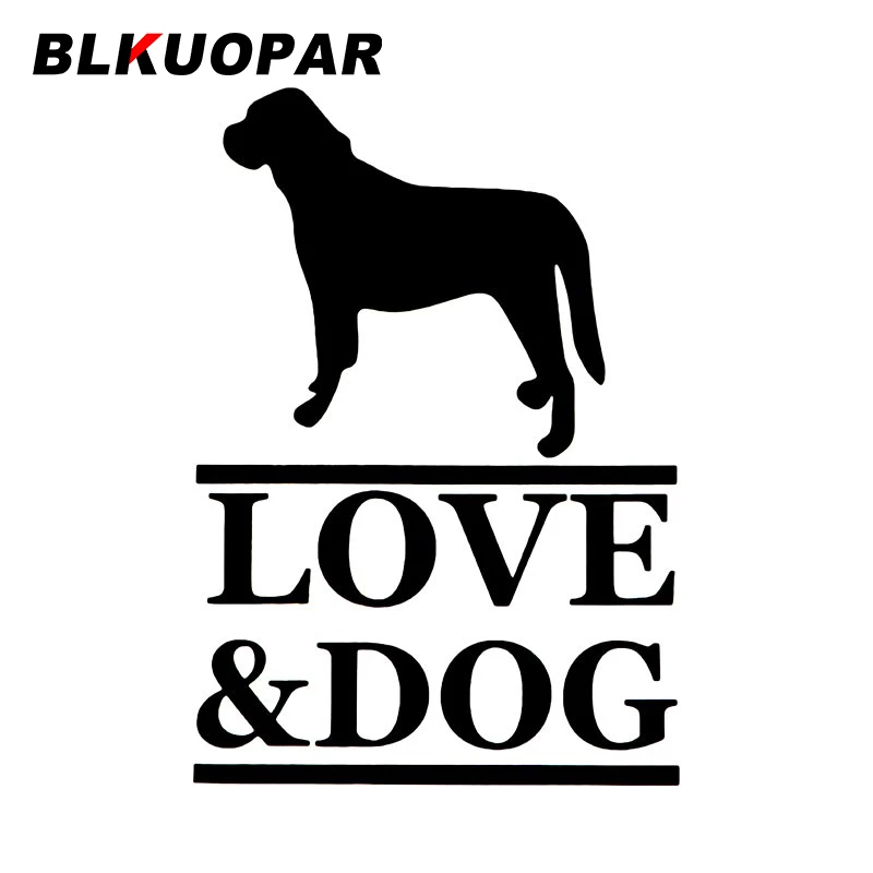 

BLKUOPAR Love Dog стикер для автомобиля с животными окклюзия царапины креативная наклейка на лобовое стекло мотоцикла Кондиционер защита для двер...