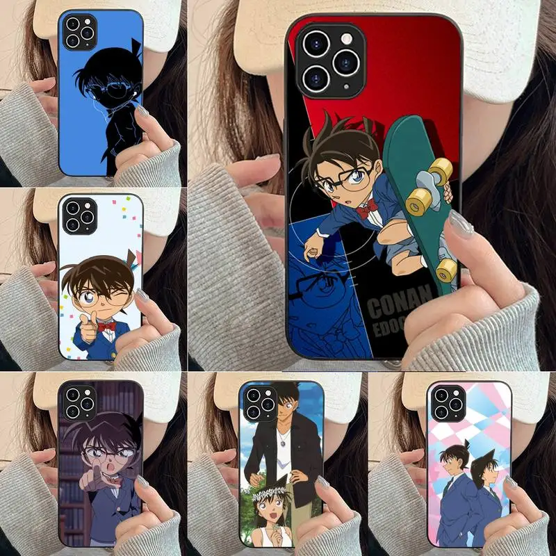 

Anime Detective Conan Phone Case For Iphone 7 8 Plus X Xr Xs 11 12 13 Se2020 Mini Mobile Iphones 14 Pro Max Case