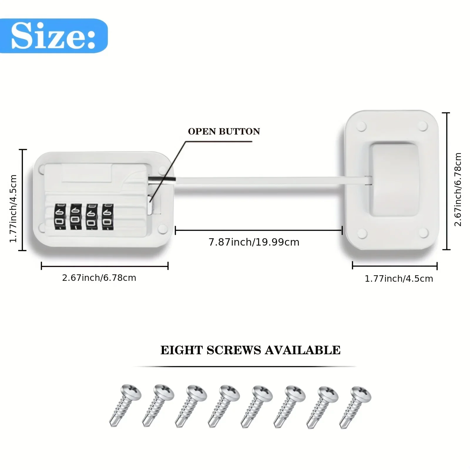 Металлические замки для шкафов унисекс холодильников окон дверей