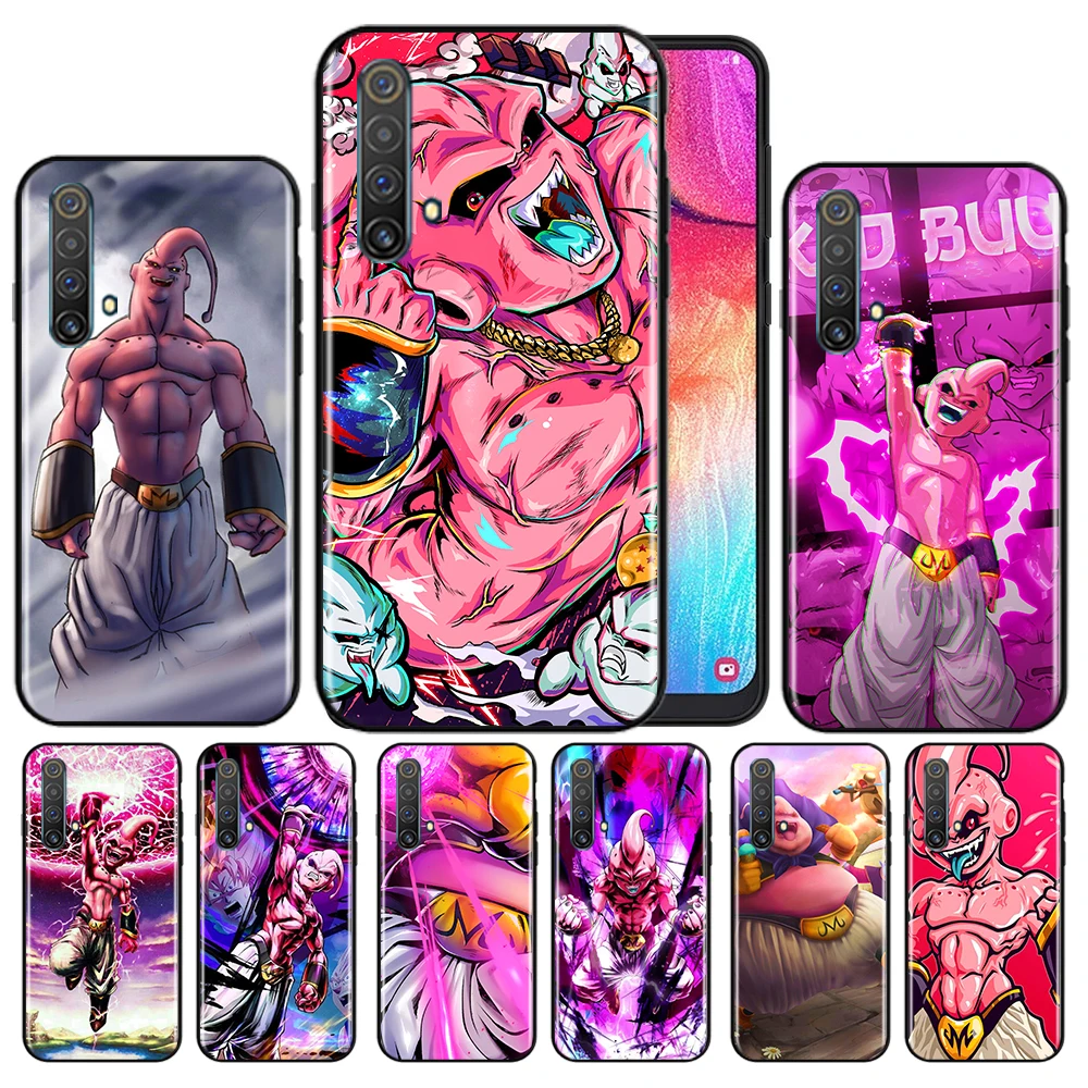 

Majin Buu Dragon Ball Phone Case For OPPO Reno 7 6 5 4 3 SE Z F Pro Plus 4G 5G Black Silicone TPU Cover