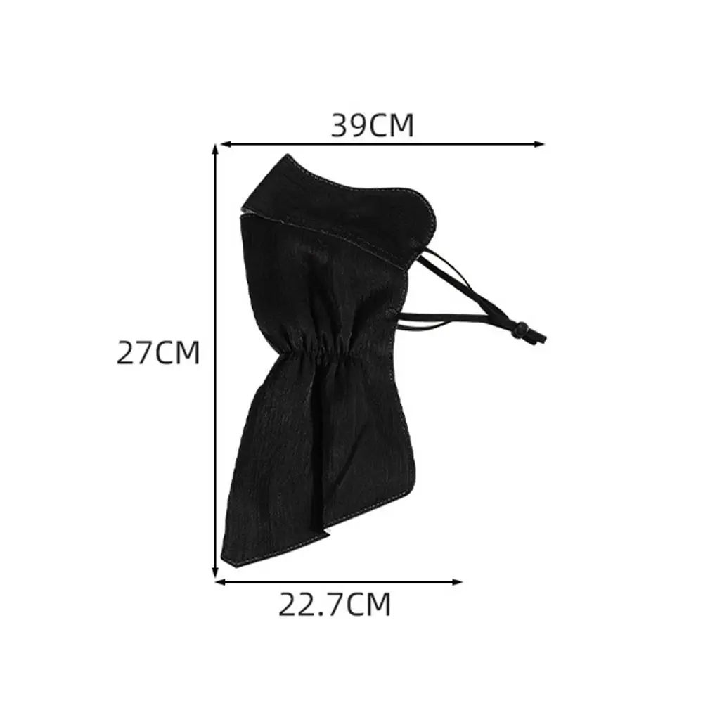 Маска из ледяного шелка чехол для лица женщин анти-УФ быстросохнущая дышащая