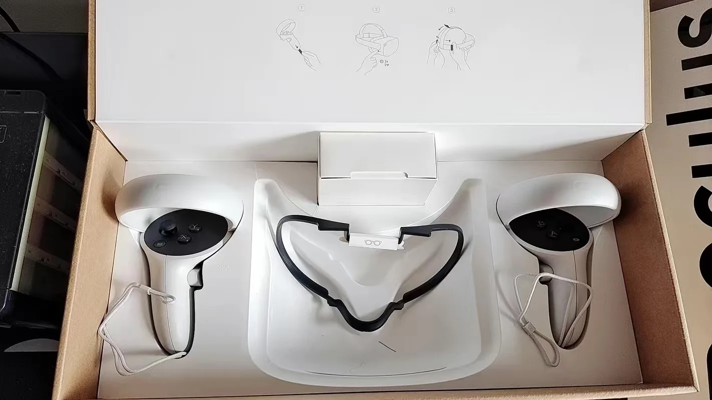 

VR OculuQuest 2 64G 256G virtual reality glasses VR integrated smart head display Orginal american version100%