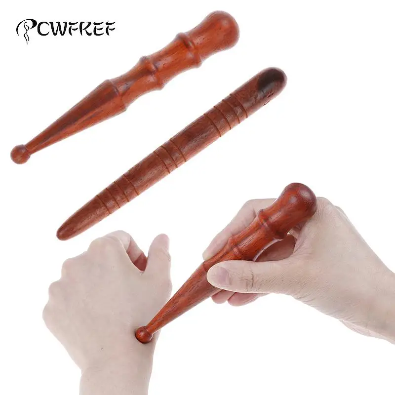 1pcs Long Wooden Spa Muscle Roller Stick Cellulite Blaster D