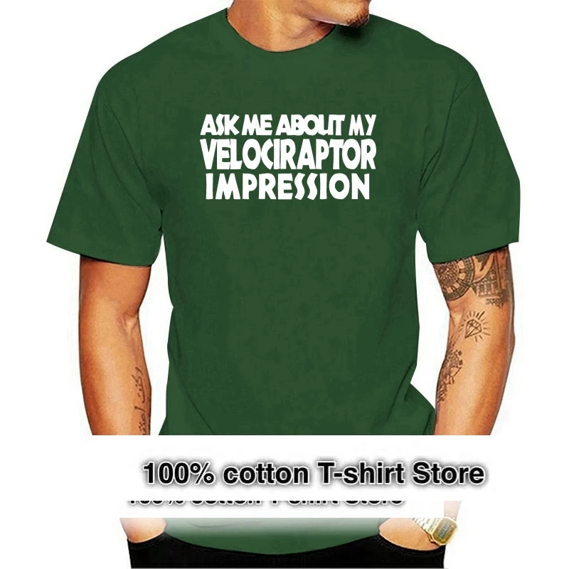 

Спросите меня о моем велоцирапторе, футболка с откидной крышкой, забавная футболка, Раптор, динозавр, шутка, крутая искусственная унисекс