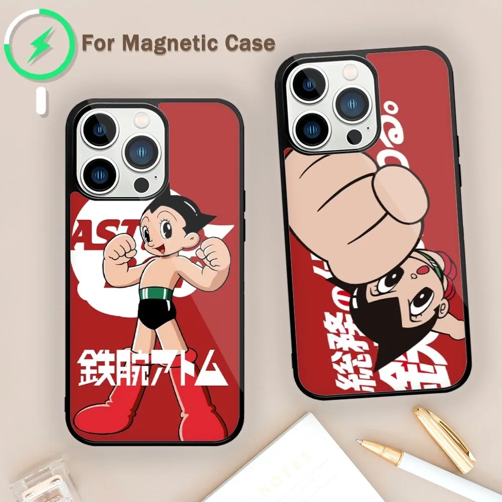 Чехол для телефона с мультяшным изображением A-Astro мальчиков чехол iPhone 11 12 13 14 15 Mini