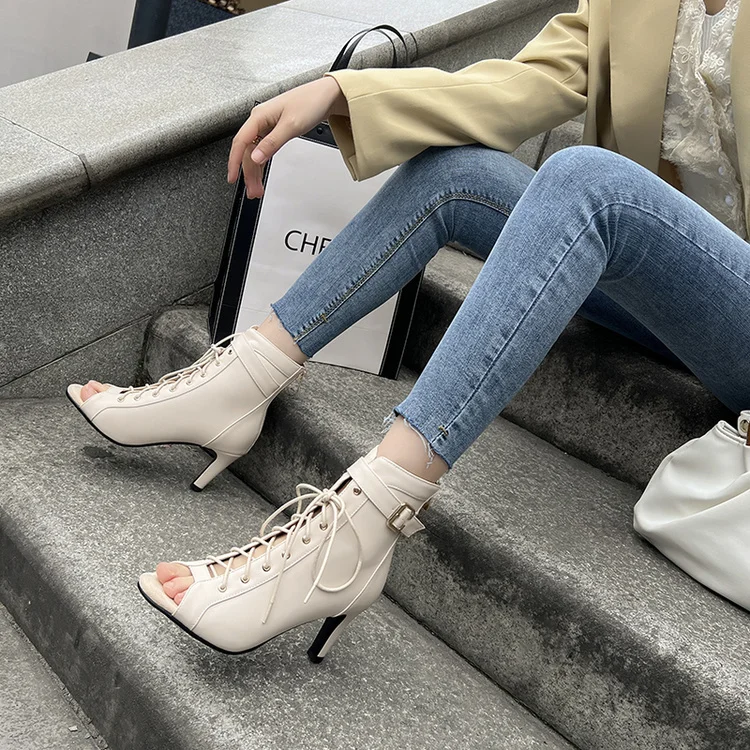 Sgesvier 2022 New Salsa Jazz Tango Dance Shoes Black High Quality Soft Rubber Sole Dance Booties Latin Dancing Outdoor For Women