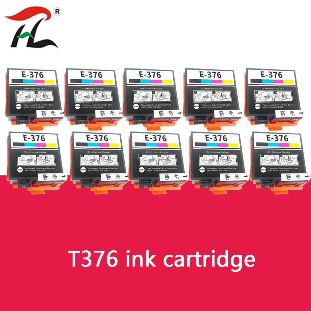 

premium T3760 ink cartridge T376 ink cartridge Compatible Printer T376 Ink Cartridge 376 for Epson PictureMate PM-525