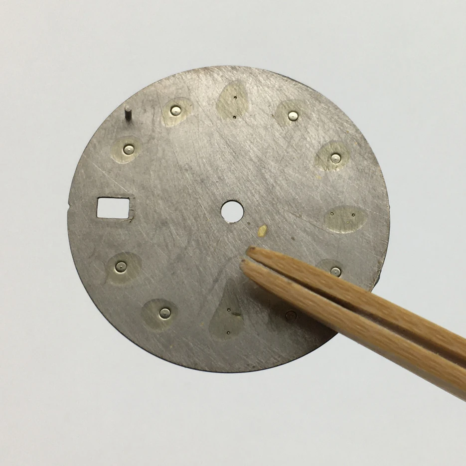 No Logo 28.5mm Watch Dial Substitute Modified Dial Luminous Literal  for NH35A Movement BB8-2 Men Watch Accessories