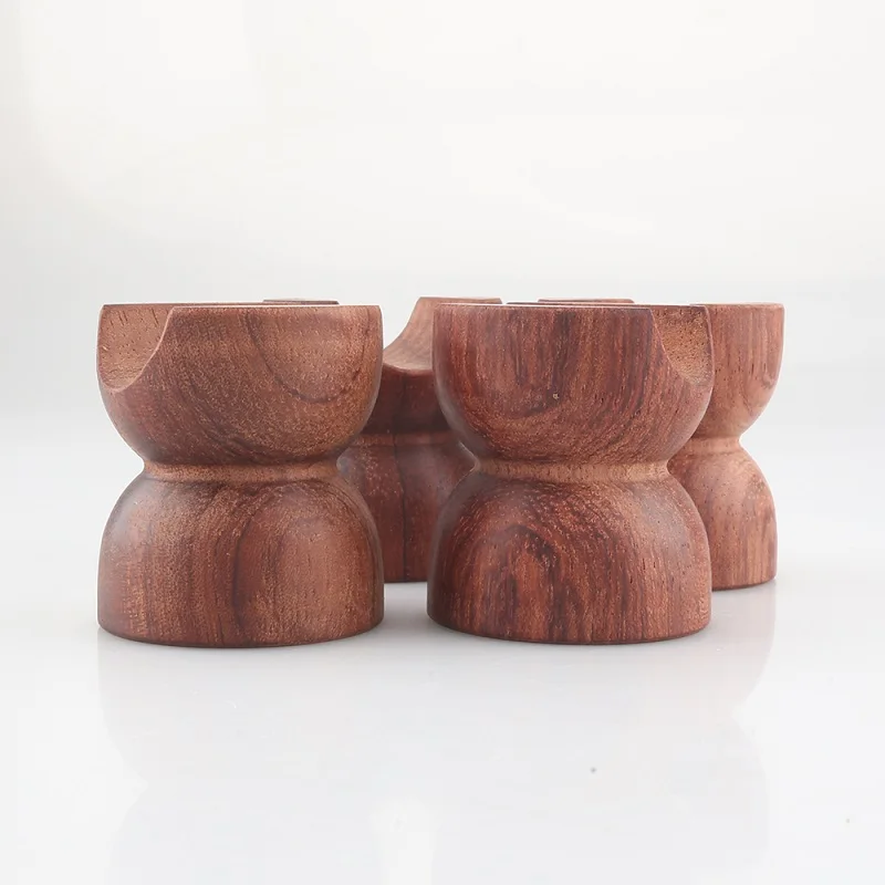 CF2545 HiFi Rose wood Wire bracket line support Cable stand holder trestle Anti-shock Shock Absorber Foot Pad Feet Pads