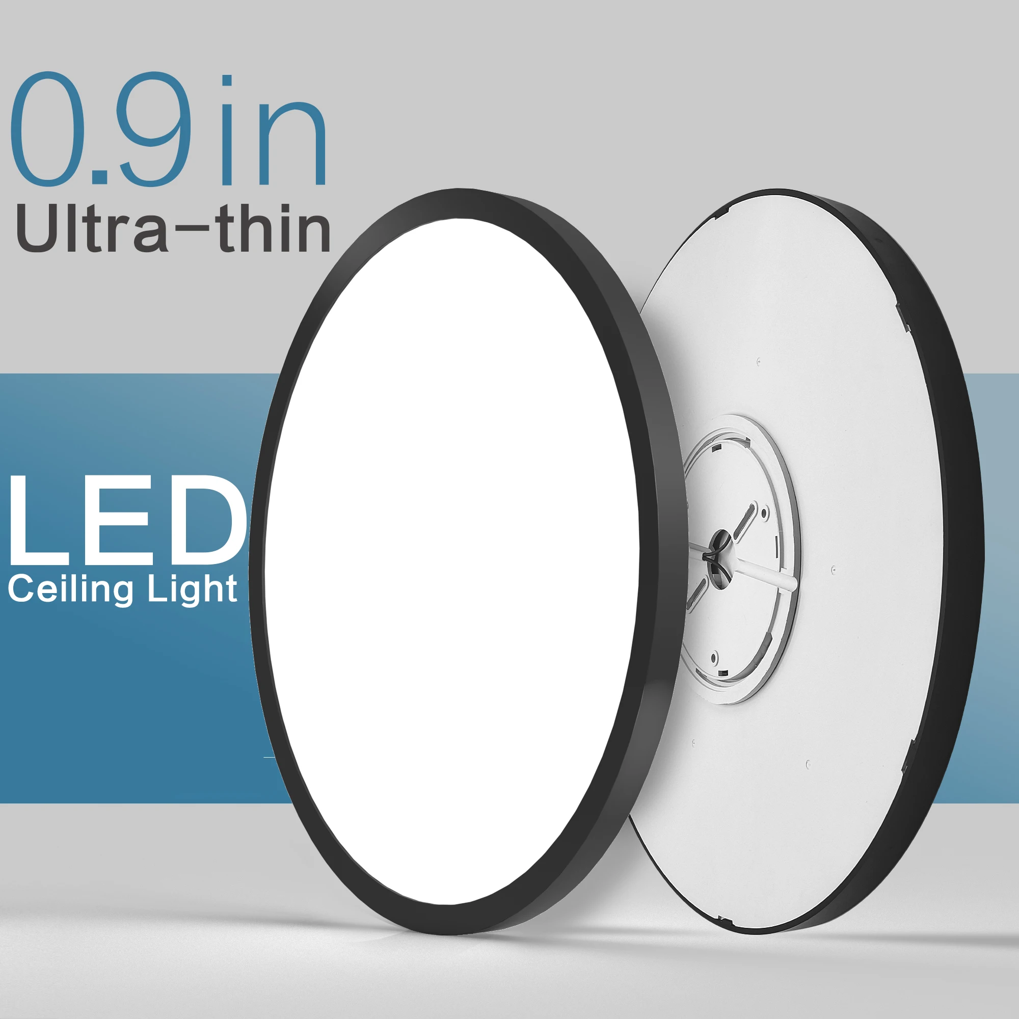 

Led Ceiling Light 24W 28W 38W 48W Ultra Thin Ceiling Lamp Panel Lights for Living Room Bedroom Kitchen Indoor Lighting