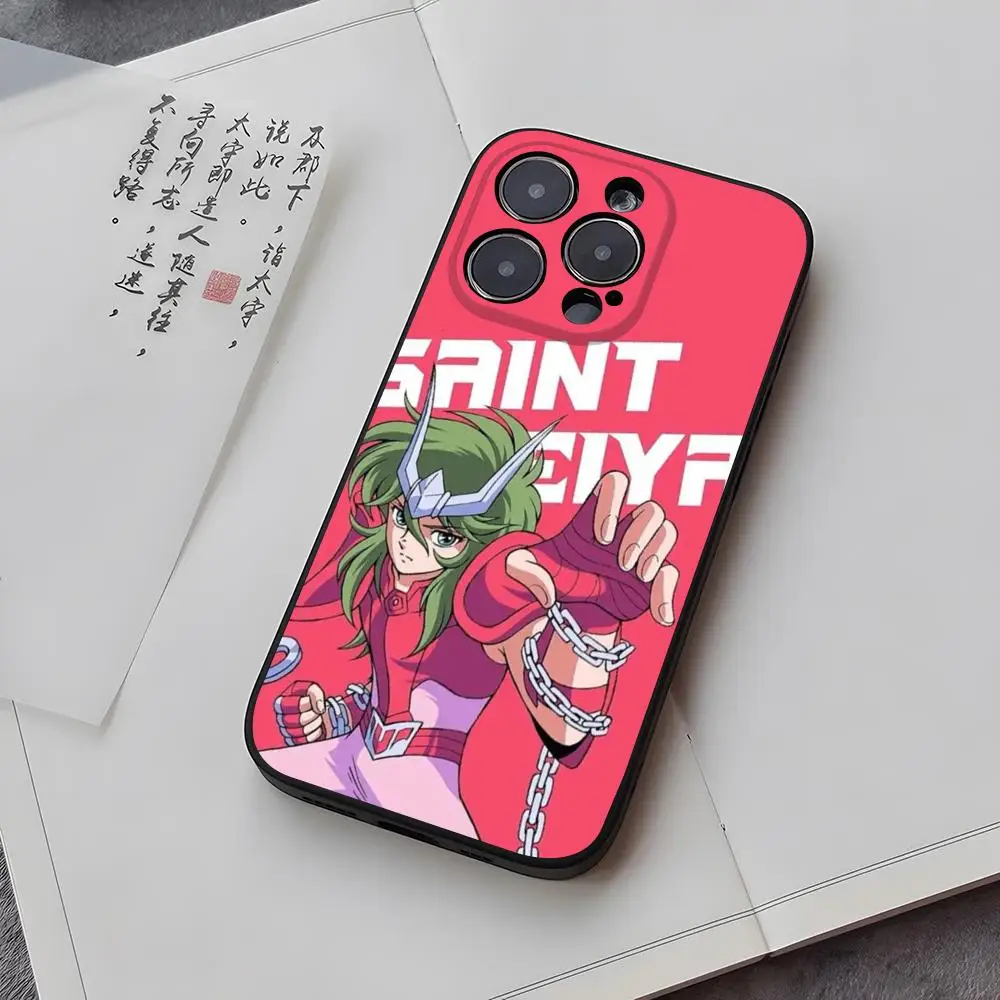 Чехол для телефона Saint Seiya iPhone 16 Pro Max 15 11 13 14 Xs Mini Xr X 7 Plus Shell Coque