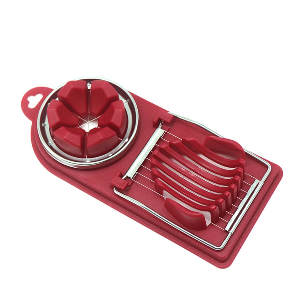 

Grater Sectioner Cutter Mold Kitchen Gadgets Egg Slicer PP For Hard Boiled Eggs Small Tools Multifunctional Home Kitchenware