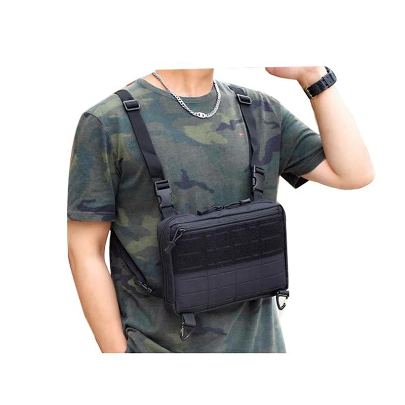 

Tactical Multifunctional Chest Bag Outdoor Tactical Vest Military Bag 600D Nylon Convenience Bag Military Equipment