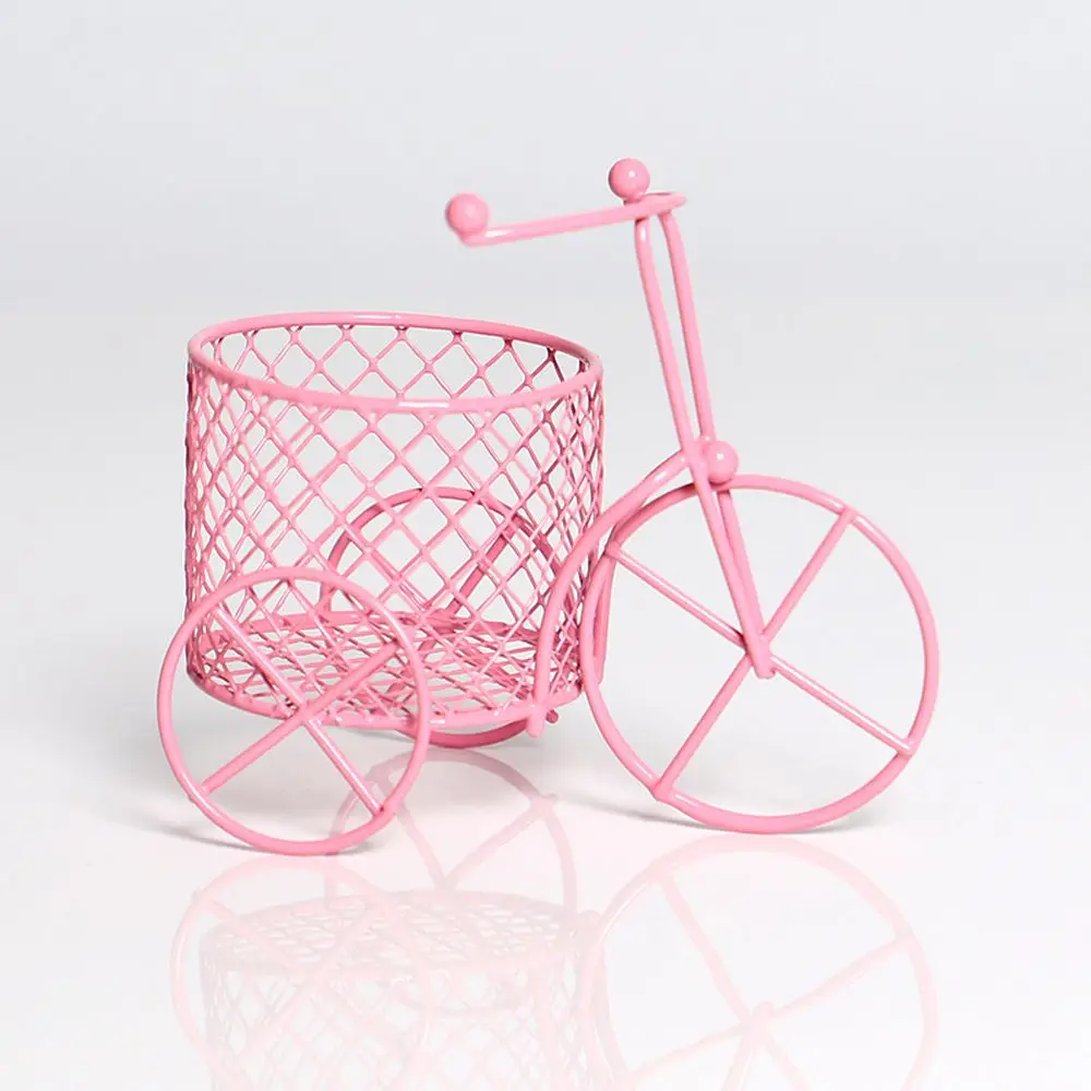 

Cute Tricycle Home Decoration Wedding Birthday Party Sugar Jewelry Container Storage Holder Space Saving Home Organizer
