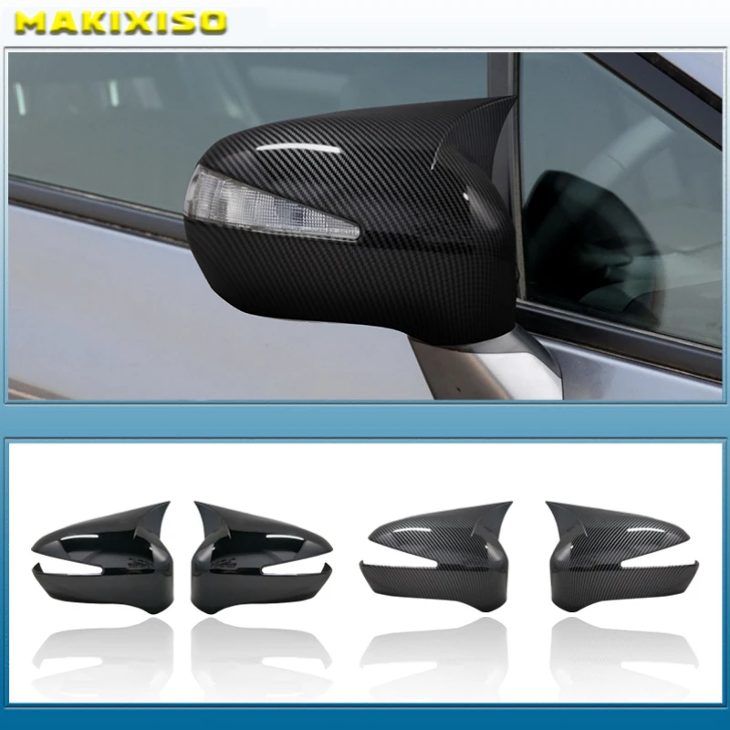 

Накладка на дверь бокового зеркала заднего вида из углеродного волокна для Honda Civic 8, 2006, 2007, 2008, 2009, 2010, 2011, аксессуары для стайлинга автомобиля