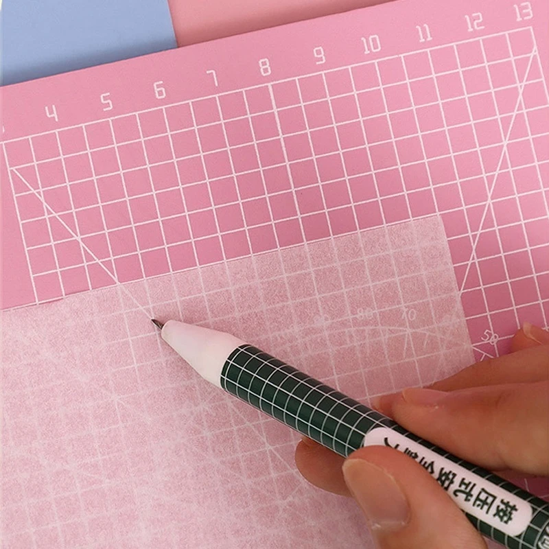 1 шт. A6 милый розовый коврик для резки с одной стороны идеальная