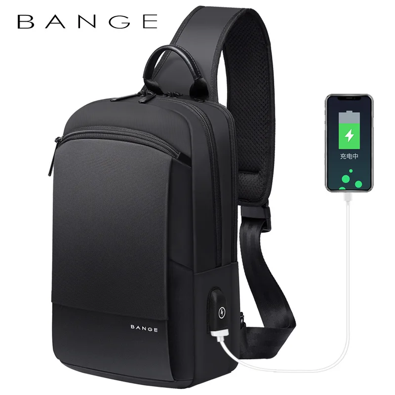 

Fashion Men Travel Waterproof Casual Male Chest Sports Packs Messenger Shoulder Bag Cross Body Boys Outdoor Running Packs