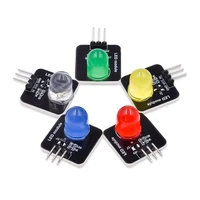 dc 3 3v 5v 10mm light emitting module led sensor led indicator light emitting tube module for arduino