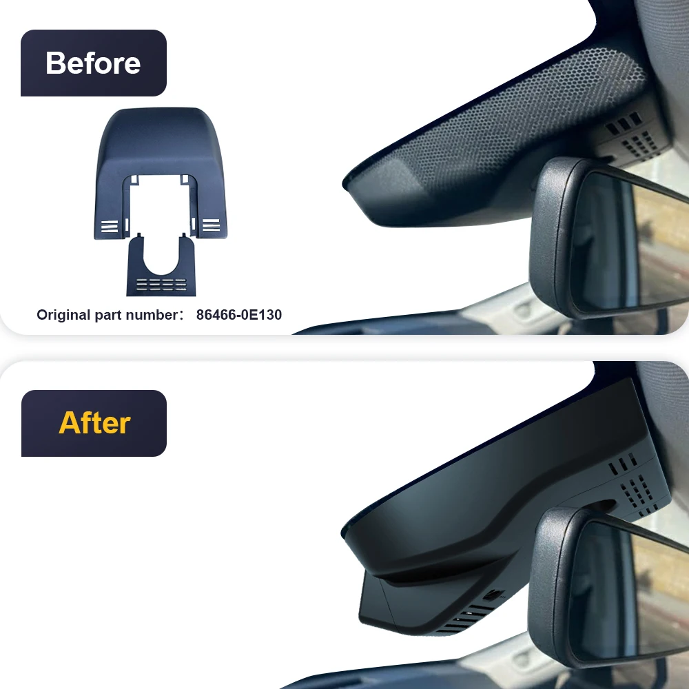 

Видеорегистратор Fitcamx 4K для Toyota Highlander 2017-2026, для Grand Highlander/Lexus TX 2024 2025 2026, автомобильный видеорегистратор с дизайном OEM-стиля