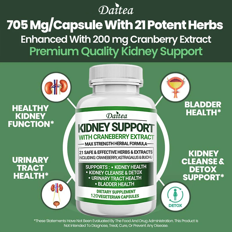 

Improves Overall Health Supports Function of The Kidneys, Bladder, Urinary Tract, Immune System and Blood Pressure Balance
