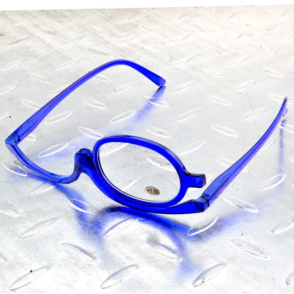 

180 degree rotating monocular makeup men women reading glasses +1.00+1.50 +2.00 +2.50+3.00+3.50+4.00