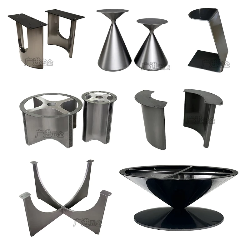 Штатив для журнального столика из нержавеющей стали каменная плита мраморный