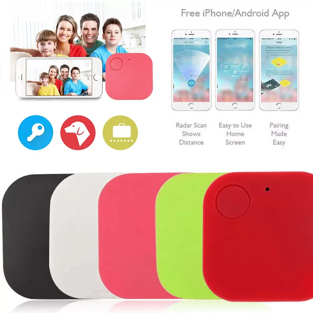 

New Smart Tag Wireless Bluetooth Tracker Child Bag Wallet Pet Car Key Finder Gps Locator 4 Colors Anti-lost Alarm Reminder