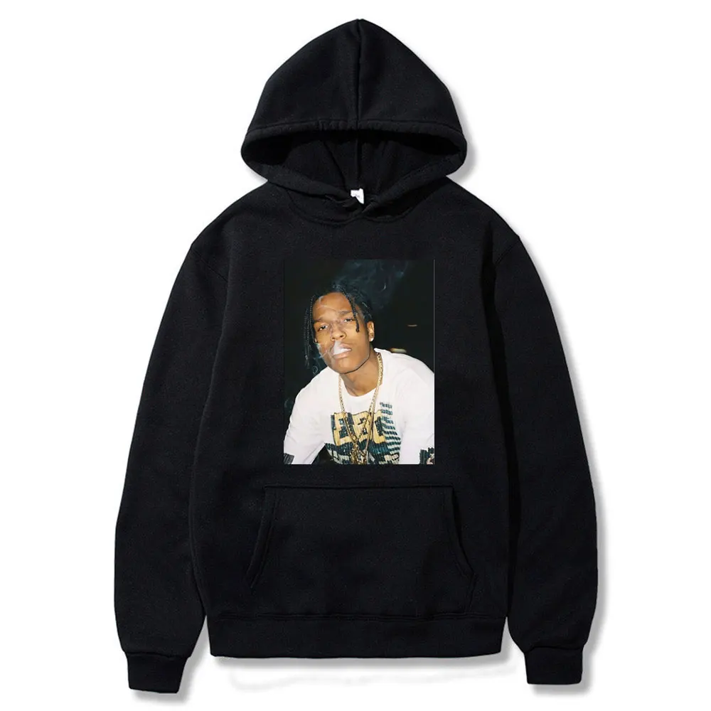 

Funny Asap Rocky Pattern Print Hoodie Harajuku Hoody Sweatshirt Rapper Hip Hop Streetwear Male Casual Loose Hooded Pullover Tops