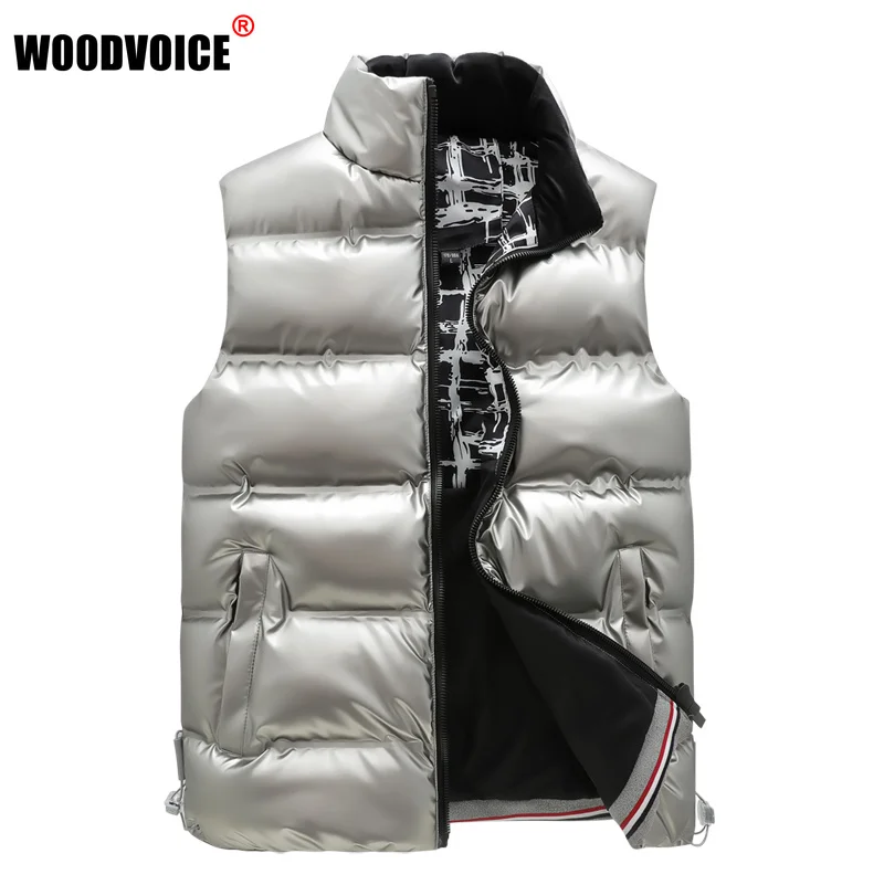 

Men Sleeveless Vest Jacket 2023 Autumn Winter New Keep Warm Vest Coat Fashion Brand Slim Male Waistcoat Jacket L-5XL Chaleco