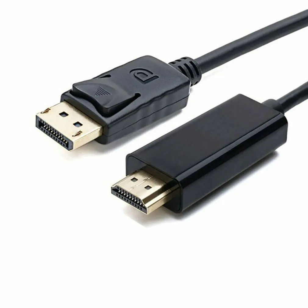 1 8 метров 6 футов сверхдлинный Дисплей порт дисплея DP к HDMI-совместимый кабель шнур