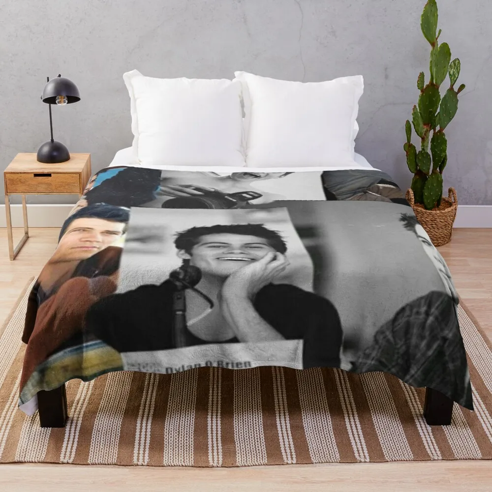 

Дилан коллаж плед одеяло Королевский размер