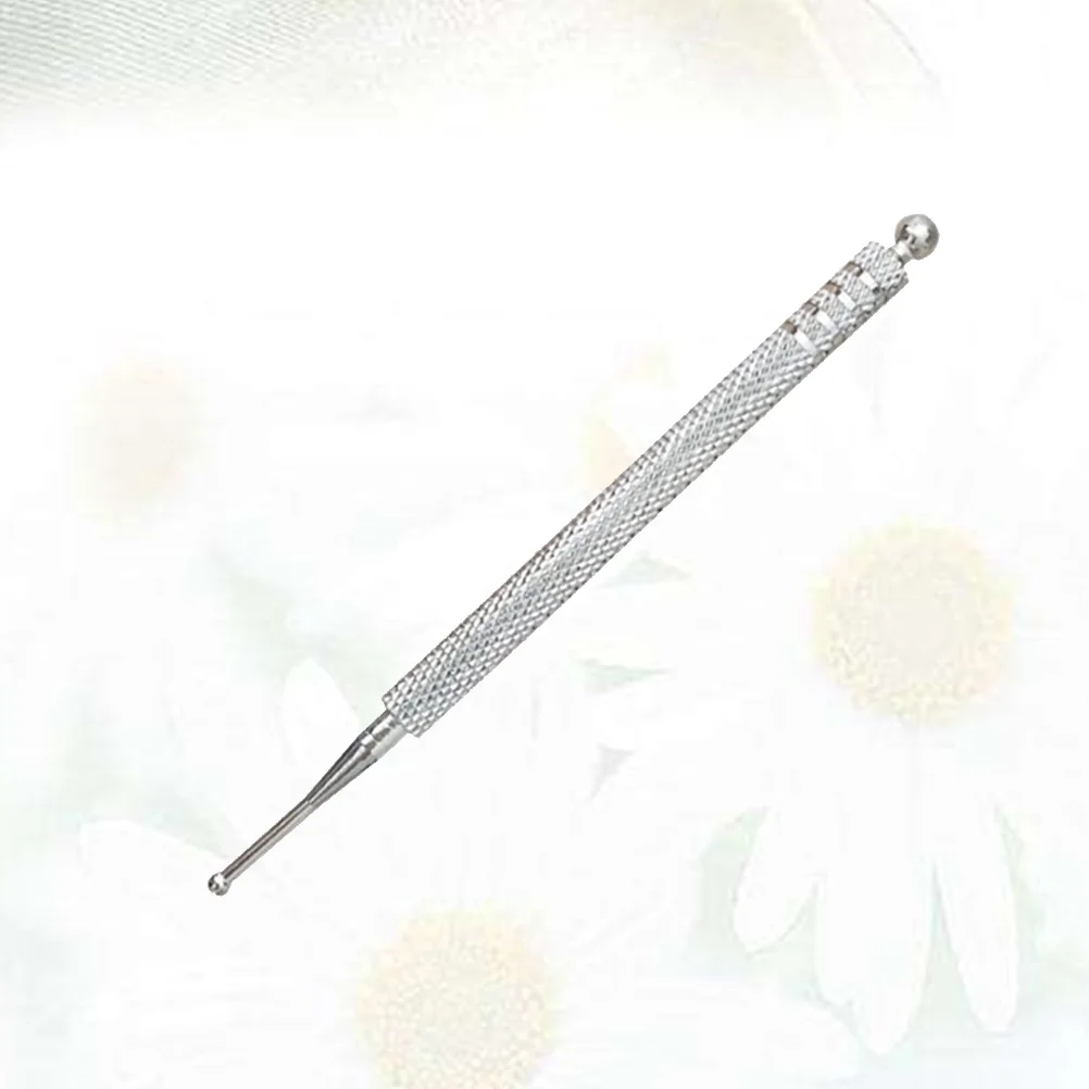 

Heallily Ear Point Probe Stainless Steel Acupressure Pen Ear ( Silver )