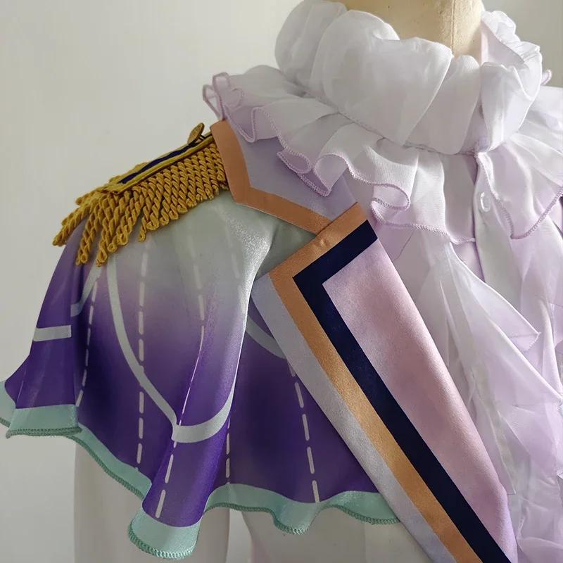 Костюм для косплея камиширо Руи PJSK Jellyfish костюм Sekai пальто рубашка брюки униформа