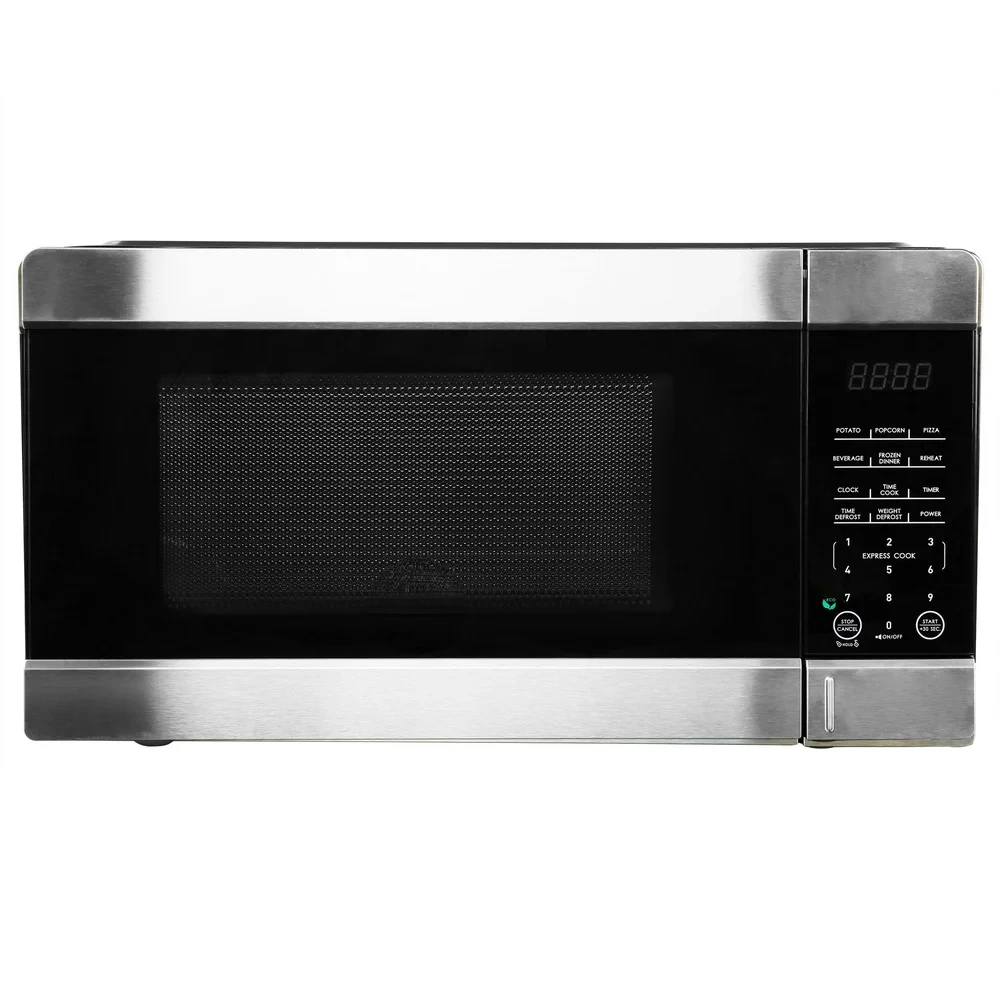 

cu ft 900W Countertop Microwave Oven in Black with One Express Cooking