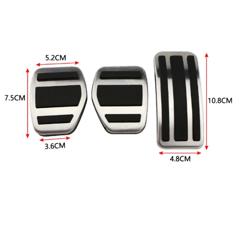 Для Peugeot 207 301 307 208 2008 308 408 для CITROEN C3 C4 DS 3 4 6 DS3 DS4 DS6 Автомобильные педали Накладки на