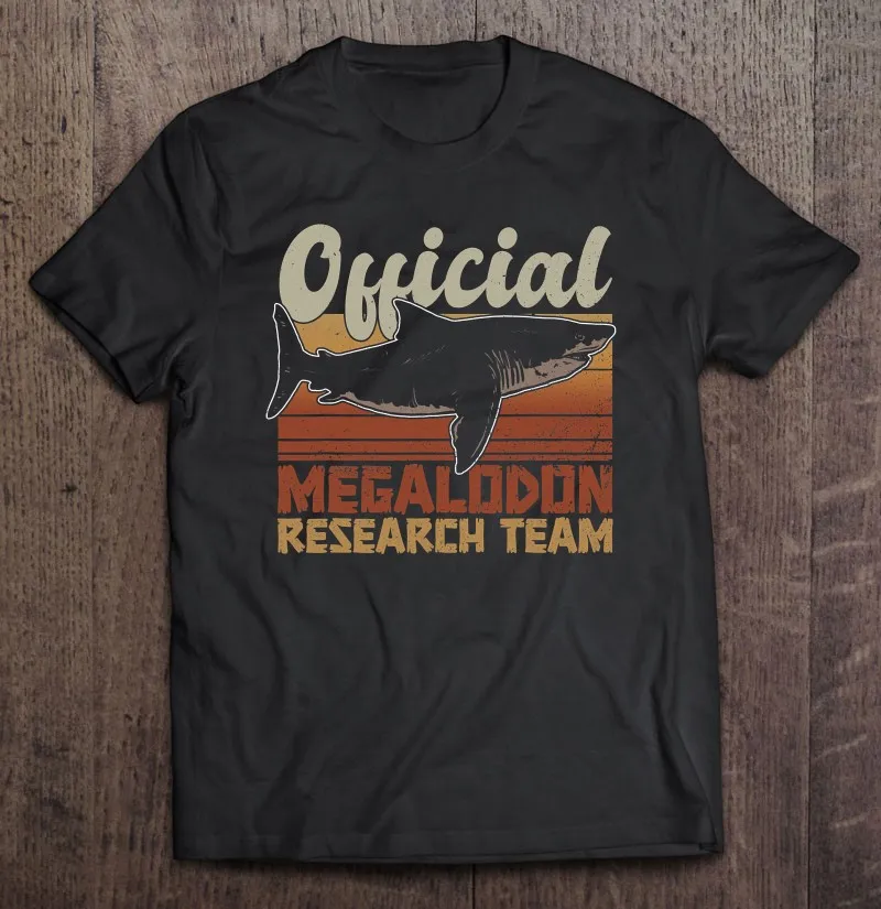 

Футболка Megalodon Research Team - Megalodon Shark в стиле оверсайз, Мужская Винтажная футболка с коротким рукавом и мангой в стиле Харадзюку