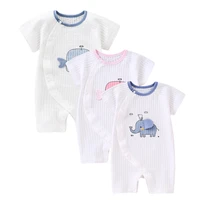 newborn baby romper summer cotton cartoon print baby girls clothes high quality fabric baby boy clothes infants jumpsuit 3m 12m
