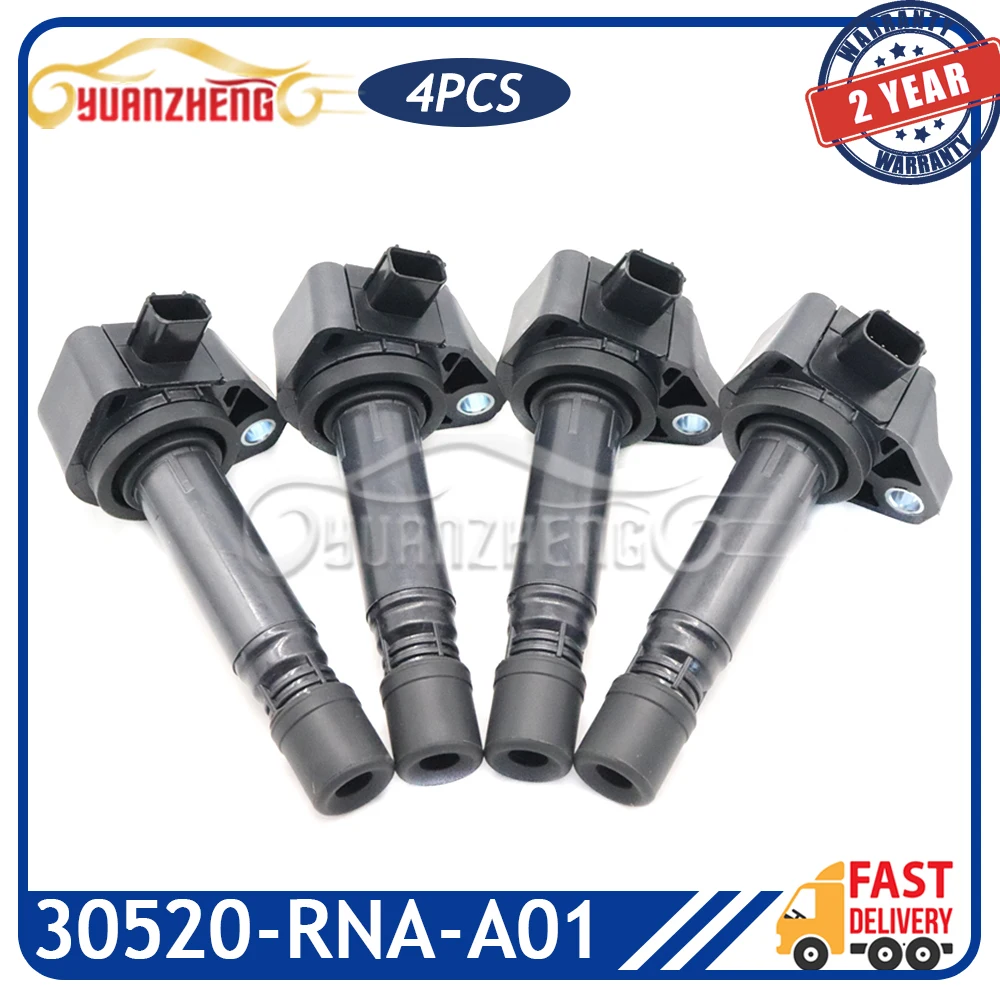 

30520-RNA-A01 Катушка зажигания для Honda Civic 1.8L Accord CITY CRV 2.0L 2006 2007 2008 2009 2010 2011 099700101 UF582 C1580