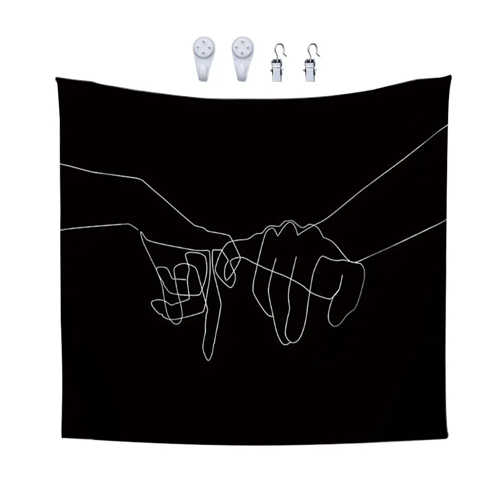 

Домашний декор, фоновая ткань, прочный гобелен с рисунком, настенный подвесной многоцелевой, для спальни, искусства, мягкий, не выцветающий, ...