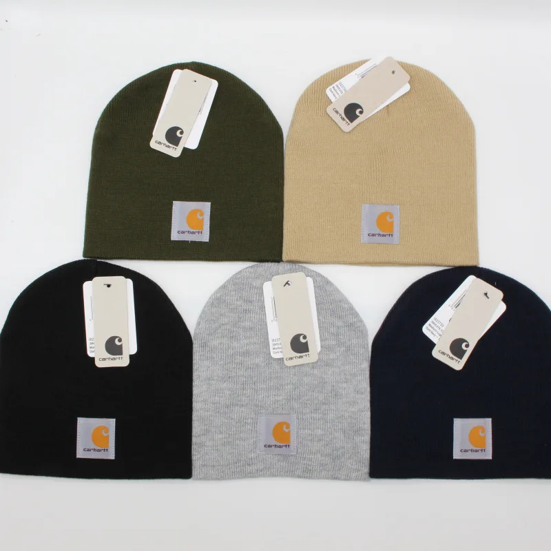 

20 * 21cm Solid Color Cloth This Side Pullover Cap Men's Tooling Wool Cap Cold Cap Warm Knit Cap Women's Japanese and Korean