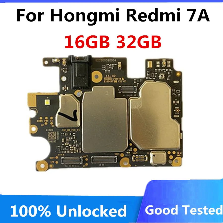 Материнская плата для Xiaomi Redmi hongmi 7A 16 ГБ 32 разблокированная 100% | Мобильные