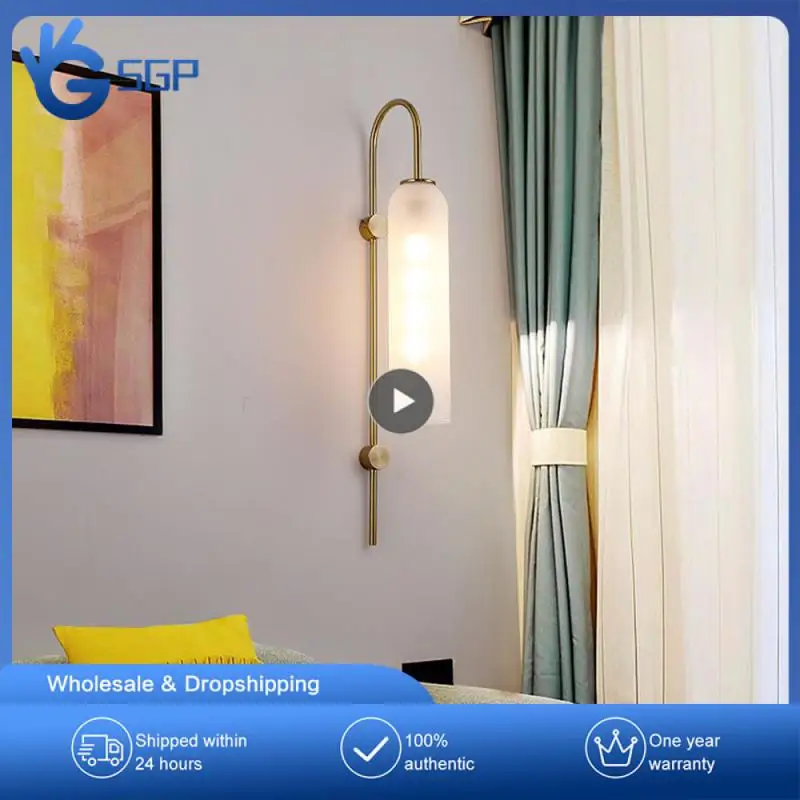 

Стеклянный абажур, внутренняя настенная фотолампа, подвесная прикроватная лампа для спальни, обеденного стола, гостиной, атмосферная лампа, светодиодный современный скандинавский E27