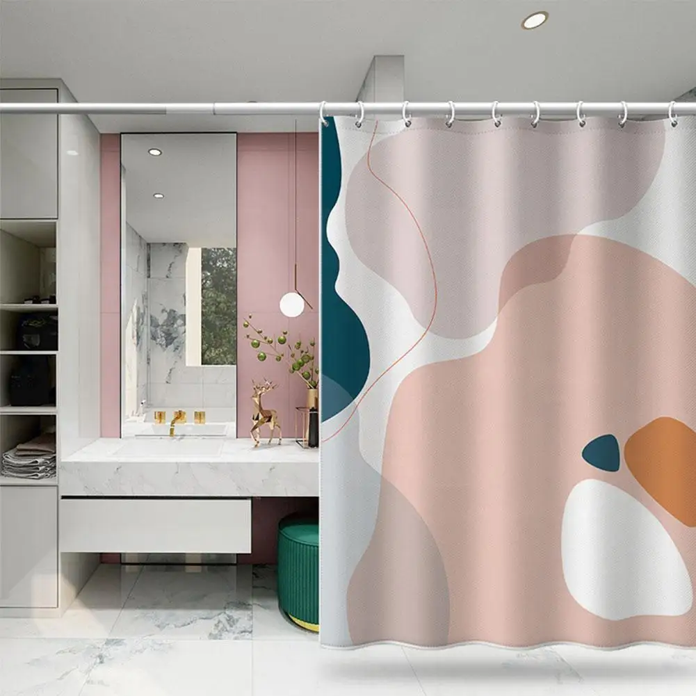 

Abstract Art Shower Curtain Waterproof And Mildew Proof Decororation Bathroom Curtain Shower D1h6