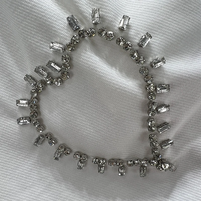 Lightweight Underpants Women's New Summer Lace-up High Waist Loose Slimming Heart Shape Diamond Casual Hot Pants Wide Leg Pants