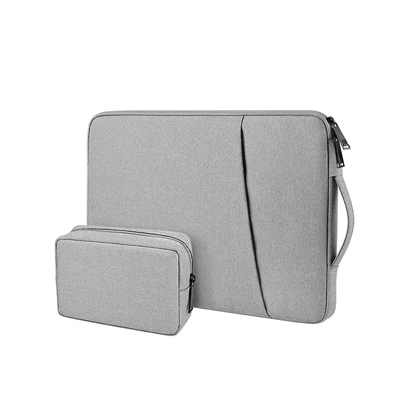 

Laptop Sleeve Bag 13.3/14.1/15.6 Inch Notebook Handbag for Dell Lenovo Macbook Air Pro Case Cover with Charger Storage Pouch