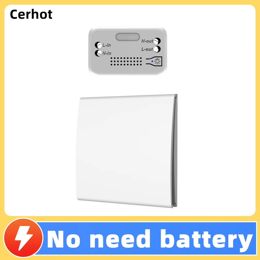 Водонепроницаемая беспроводная кнопка-переключатель 433 МГц