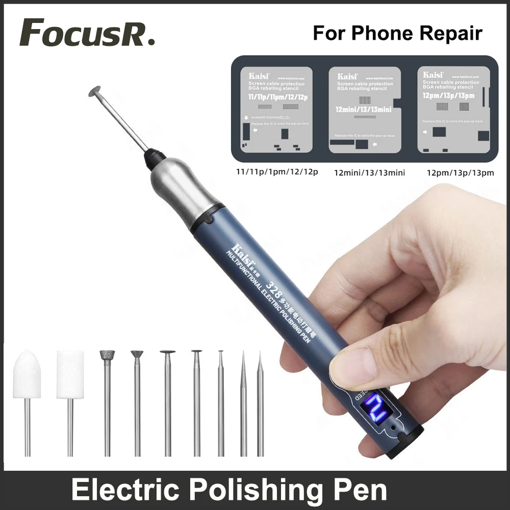 

Многофункциональная Ручка Kaisi 328 для зарядки и полировки материнской платы телефона, инструменты для разборки и резки