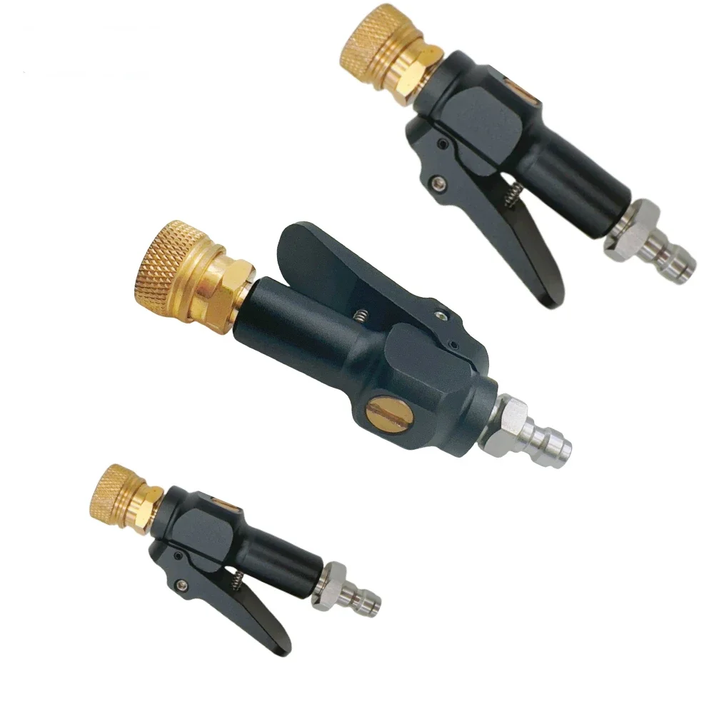 New Black 300 Bar Easy Quick Fill Adapter