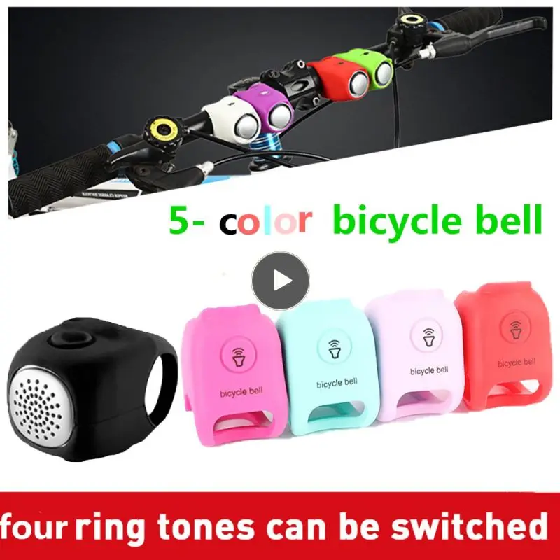 

Горный велосипед, силикагелевая подкладка, электромагнитный звуковой сигнал, велосипедная электронная Громкая ручка, кольцо, батарея, сигнализация, велосипедный Звонок