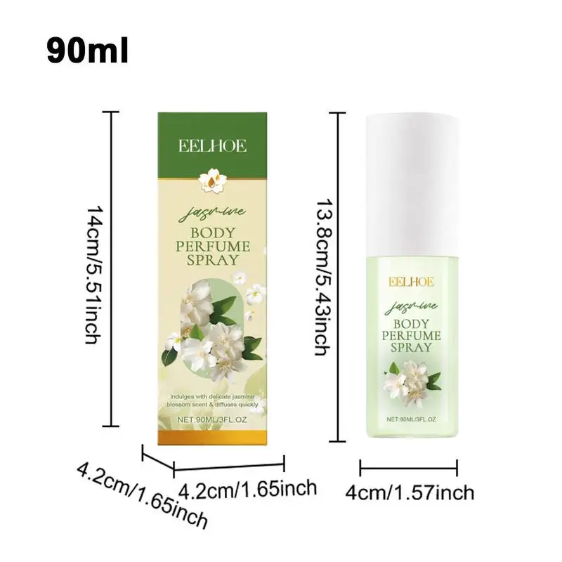 90 мл Жасминовые духи для женщин ароматические тела релаксация снятие напряжения